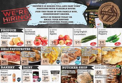 Pepper's Foods Flyer August 31 to September 6