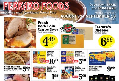 Ferraro Foods Flyer August 31 to September 13