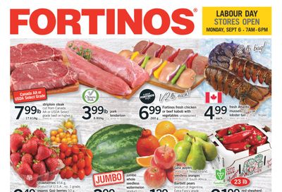 Fortinos Flyer September 2 to 8