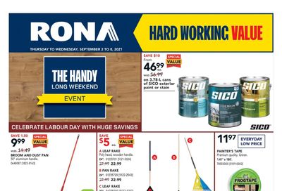 Rona (West) Flyer September 2 to 8