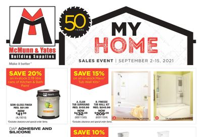 McMunn & Yates Building Supplies Flyer September 2 to 15