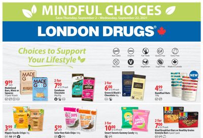 London Drugs Mindful Choices Flyer September 2 to 22