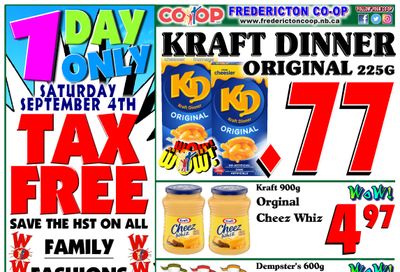 Fredericton Co-op Flyer September 2 to 8