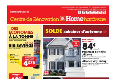 Home Hardware Building Centre (QC) Flyer September 2 to 8