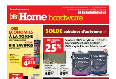 Home Hardware (QC) Flyer September 2 to 8