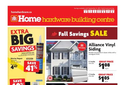 Home Hardware Building Centre (BC) Flyer September 2 to 8