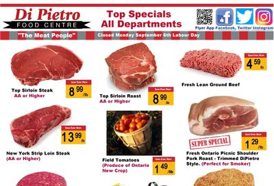 Di Pietro Food Centre Flyer September 2 to 8