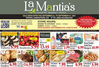 LaMantia's Flyer September 2 to 8