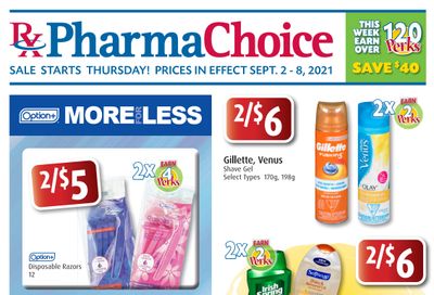 PharmaChoice (BC, AB, SK & MB) Flyer September 2 to 8