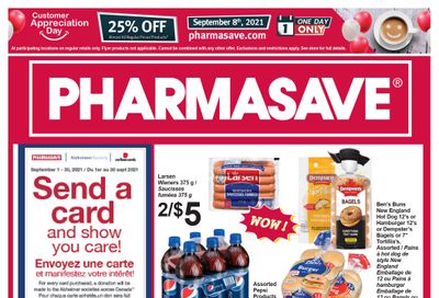 Pharmasave (NB) Flyer September 3 to 9