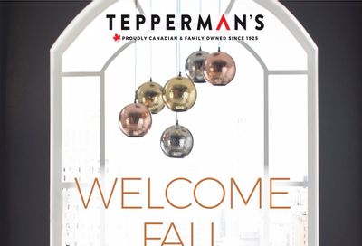Tepperman's Fall Catalogue August 27 to September 16