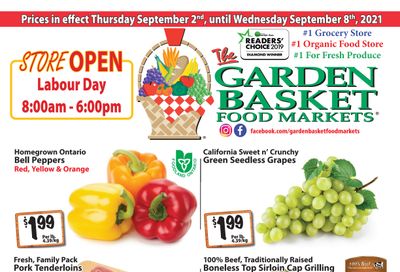 The Garden Basket Flyer September 2 to 8