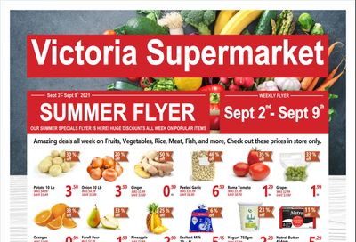 Victoria Supermarket Flyer September 2 to 9