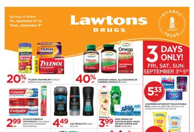 Lawtons Drugs Flyer September 3 to 9