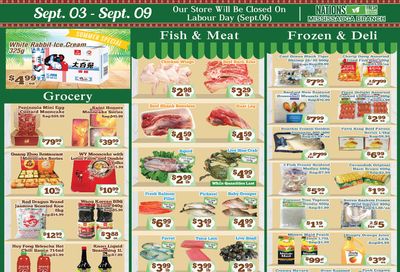 Nations Fresh Foods (Mississauga) Flyer September 3 to 9