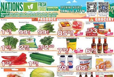 Nations Fresh Foods (Hamilton) Flyer September 3 to 9