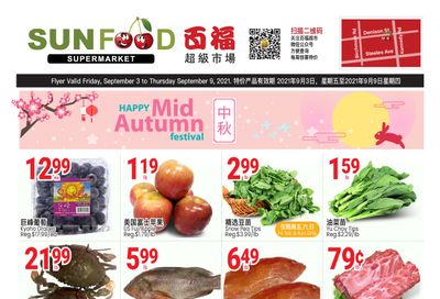 Sunfood Supermarket Flyer September 3 to 9