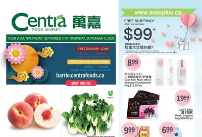 Centra Foods (Barrie) Flyer September 3 to 9