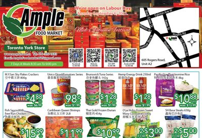 Ample Food Market (North York) Flyer September 3 to 9