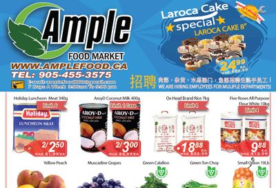 Ample Food Market (Brampton) Flyer September 3 to 9