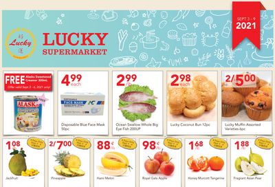 Lucky Supermarket (Surrey) Flyer September 3 to 9