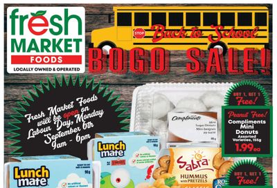 Fresh Market Foods Flyer September 3 to 9