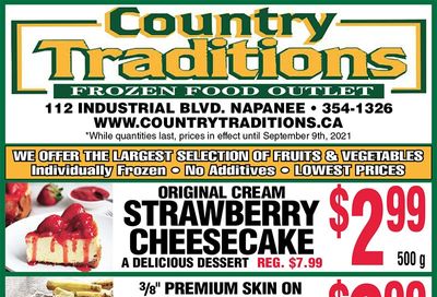 Country Traditions Flyer September 3 to 9