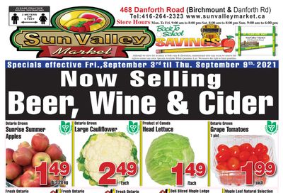 Sun Valley Market Flyer September 3 to 9