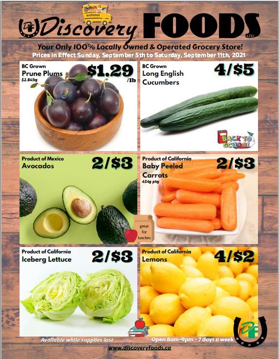 Discovery Foods Flyer September 5 to 11