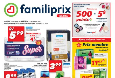 Familiprix Extra Flyer September 9 to 15