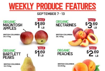 Pomme Natural Market Flyer September 7 to 13