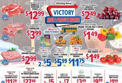 Victory Meat Market Flyer September 7 to 11