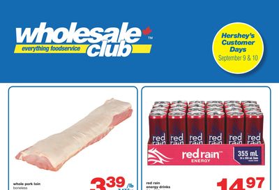 Wholesale Club (West) Flyer September 9 to 29