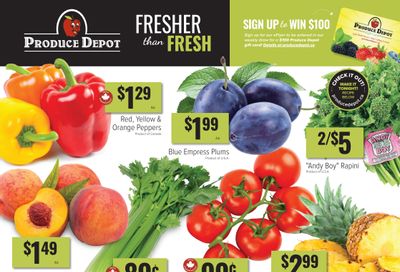 Produce Depot Flyer September 8 to 14