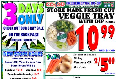 Fredericton Co-op Flyer September 9 to 15
