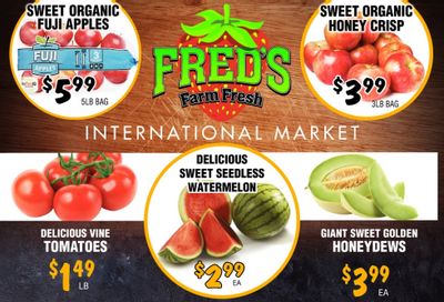 Fred's Farm Fresh Flyer September 8 to 14