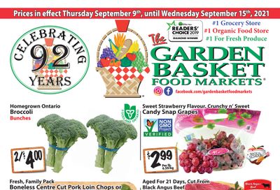 The Garden Basket Flyer September 9 to 15