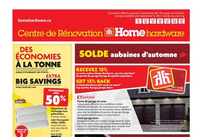 Home Hardware Building Centre (QC) Flyer September 9 to 15