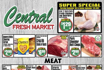 Central Fresh Market Flyer September 9 to 16