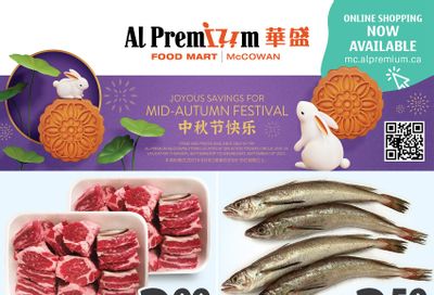 Al Premium Food Mart (McCowan) Flyer September 9 to 15