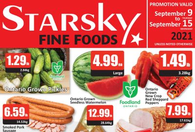 Starsky Foods Flyer September 9 to 15