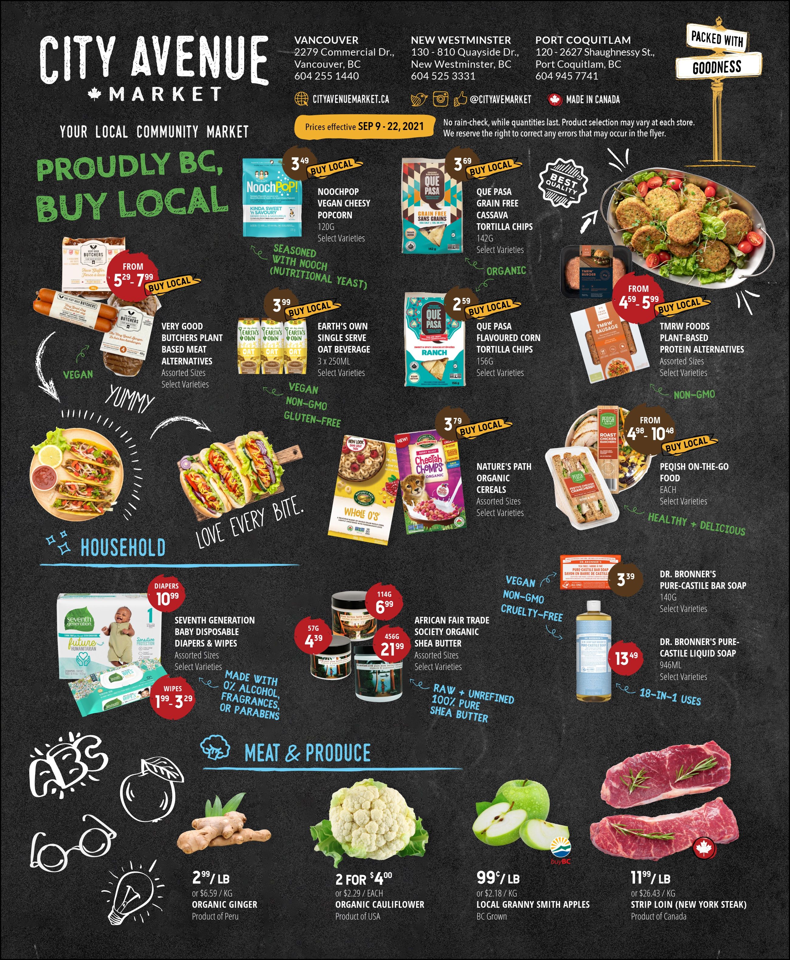 City Avenue Market Flyer September 9 to 22