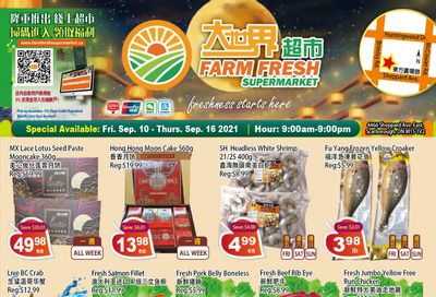 Farm Fresh Supermarket Flyer September 10 to 16