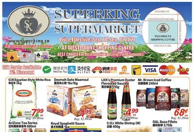 Superking Supermarket (London) Flyer September 10 to 16