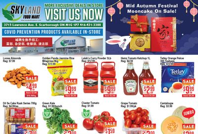 Skyland Food Mart Flyer September 10 to 16