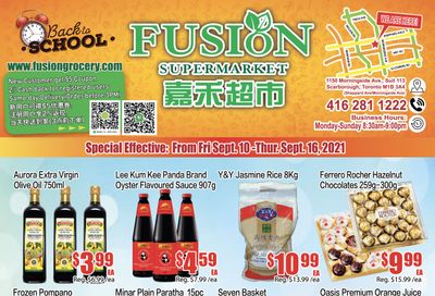 Fusion Supermarket Flyer September 10 to 16