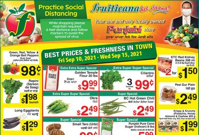 Fruiticana (Calgary) Flyer September 10 to 15