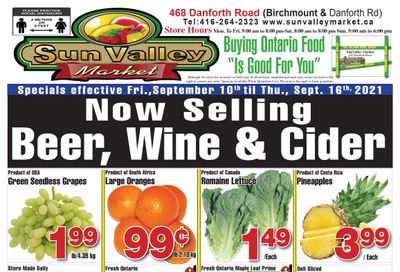 Sun Valley Market Flyer September 10 to 16