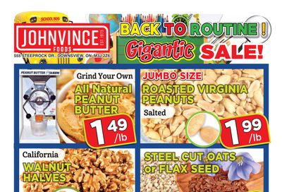 Johnvince Foods Flyer September 11 to 24