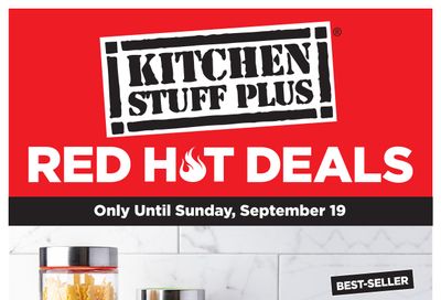 Kitchen Stuff Plus Red Hot Deals Flyer September 13 to 19